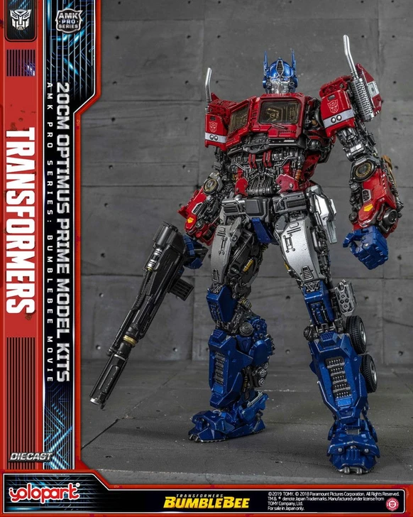 YOLOPARK AMK PRO Bumblebee Optimus Prime 20cm Model Kit