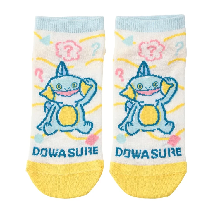 Pokemon Center Original Short Socks Dowasure Marshtomp (19-21cm)