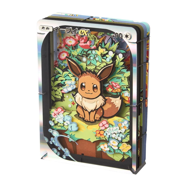 Pokemon Center Original Paper Theater Pokemon Trading Card Game Pocket Eevee Ex