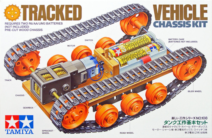 Tamiya 70108 Tracked Vehicle Chassis Kit