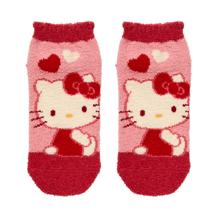 Sanrio Other Fuzzy Socks Hello Kitty Red 593711