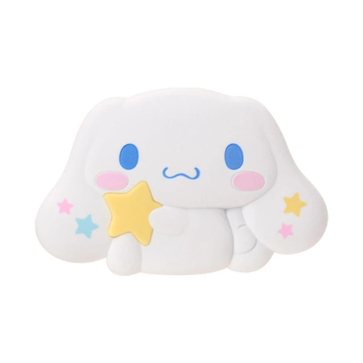 Sanrio Cinnamoroll Flocked Mirror and Comb 635642