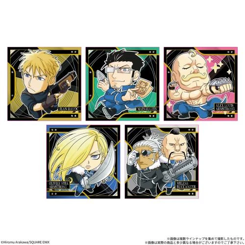  Bandai Candy Niformation Fullmetal Alchemist Sticker Wafers 1Box 20pcs (FULL BOX) 