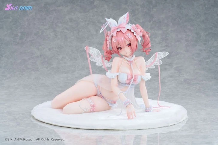 SIKI ANIM White Rabbit Rosu Angel Ver. Illustrated by Rosuuri 1/4 Scale Figure