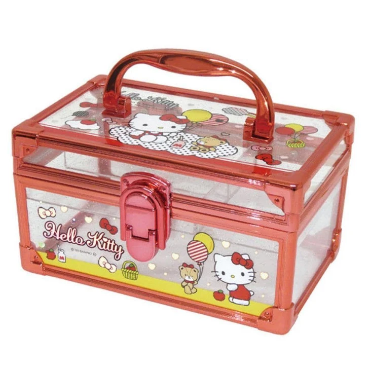  Kcompany Sanrio Characters Kira Holo Vanity Case Hello Kitty 