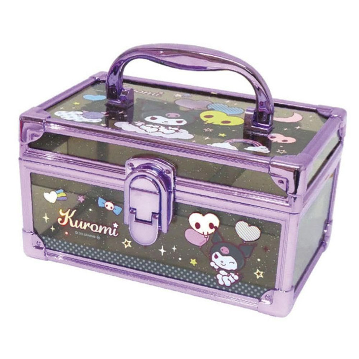 Rady×HelloKitty コラボ ボックスティシュケース・パープル＊レア＊ Kcompany Sanrio Characters Sparkling Holographic Vanity Case Kuromi