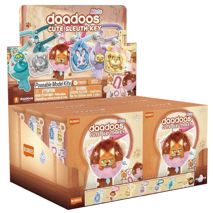  Blokees Zootopia daadoos MATE02 Cute Sleuth Key 73822 1Box 6pcs (FULL BOX) 