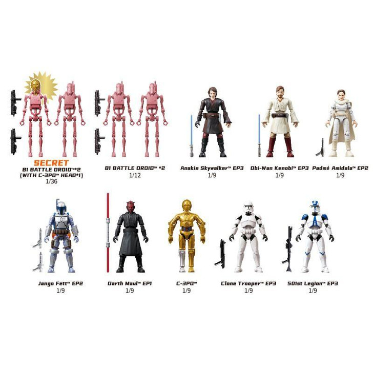  Blokees Star Wars Champion Class Lite CCL02 Evergreen Movie Series 75851 1Box 9pcs (FULL BOX) 