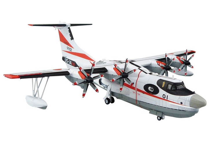 Aoshima 1/144 Scale JMSDF US-2 Prototype Rescue Flying Boat Plastic Model