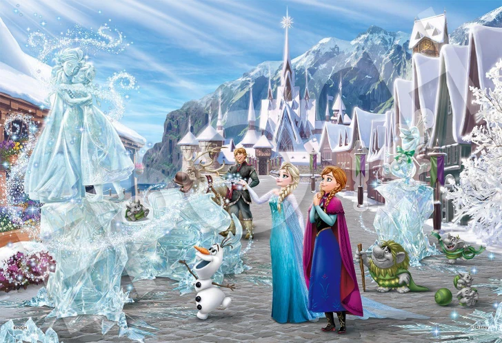Epoch Jigsaw Puzzle Frozen - Elsa's Frozen Surprise - (Anna and the Snow Queen - Elsa's Frozen Surprise -) (300 Pieces) 