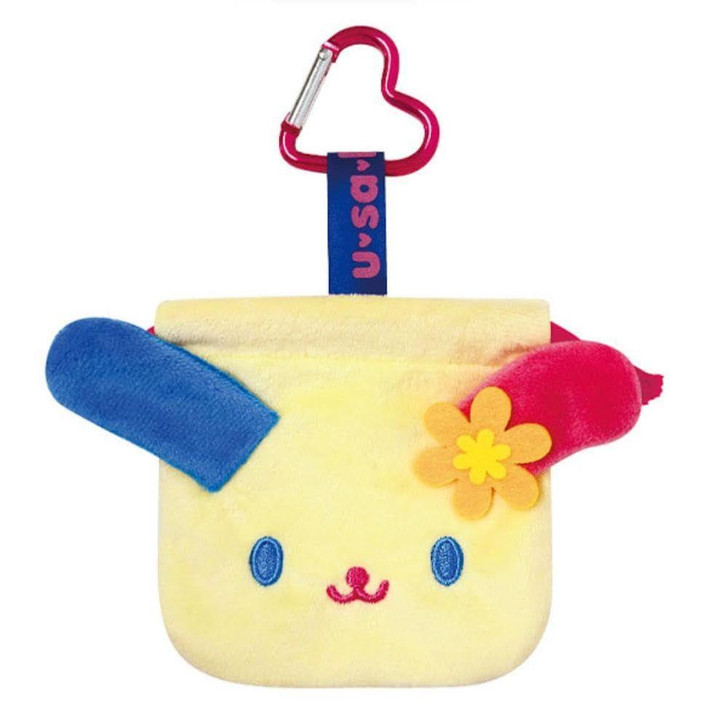  Kcompany Sanrio Characters Usahana Mini Drawstring Pouch With Carabiner 