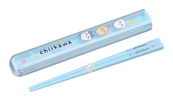  OSK Anime Chiikawa Sliding Lid Chopsticks Box Set 26 HS-11 
