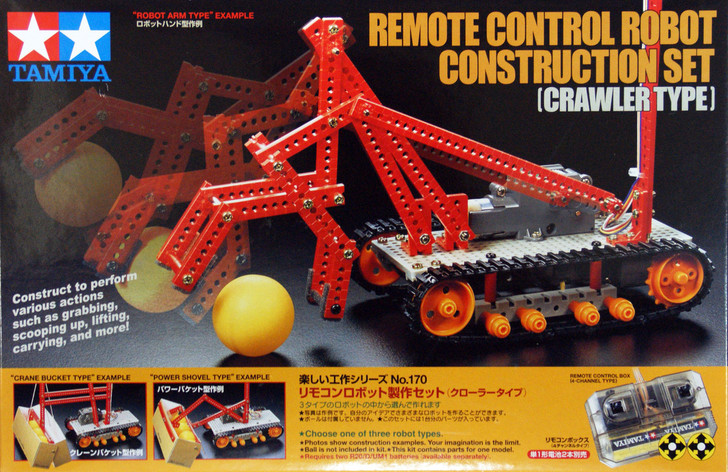 Tamiya 70170 Remote Control Robot Construction Set (Crawler Type) (4950344960828)