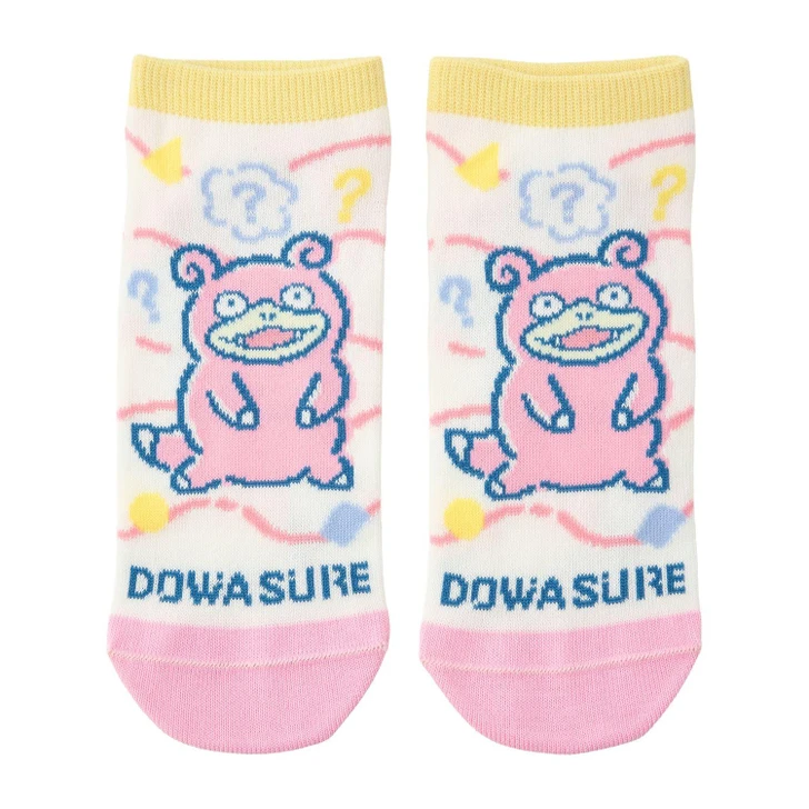  Pokemon Center Original Short Socks Dowasure Slowpoke (23-25 cm) 