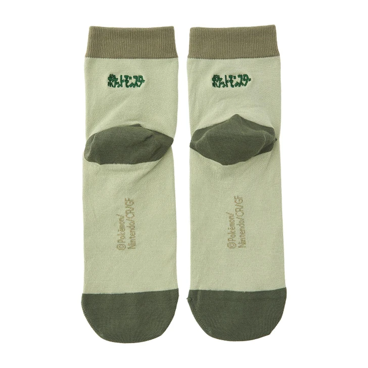  Pokemon Center Original Mid Calf Socks Game Dot Bulbasaur (23-25cm) 