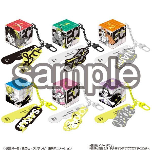 MegaHouse RUBIK'S ID One Piece Cube Keychains 1Box 6pcs (FULL BOX)
