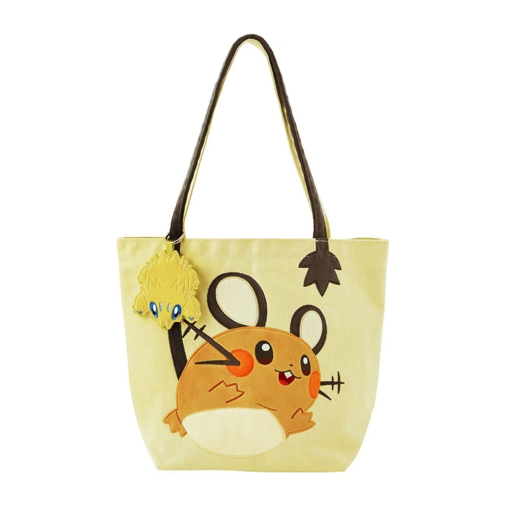  Pokemon Center Original Tote With Coin Case Give Me Electricity! Dedenne Joltik 