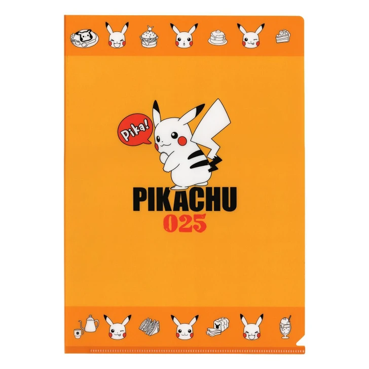  Pokemon Center Original Pokemon Center Original Clear File With Pikachu 