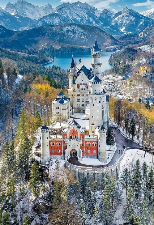 Beverly Jigsaw Puzzle Neuschwanstein Castle (1000 Pieces) 