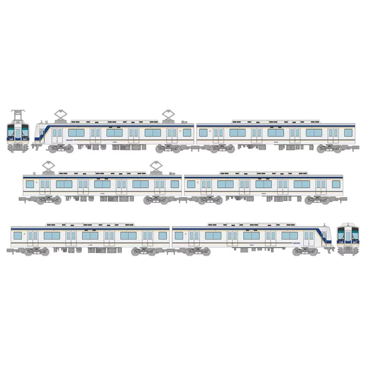 Tomytec Nankai Electric Railway Series 1000 (1006 Configuration) 6 Cars Set B (N scale)
