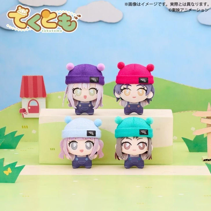  Bushiroad Creative Girls Band Cry Tekutomo Plush Vol.2 1Box 6pcs (FULL BOX) 
