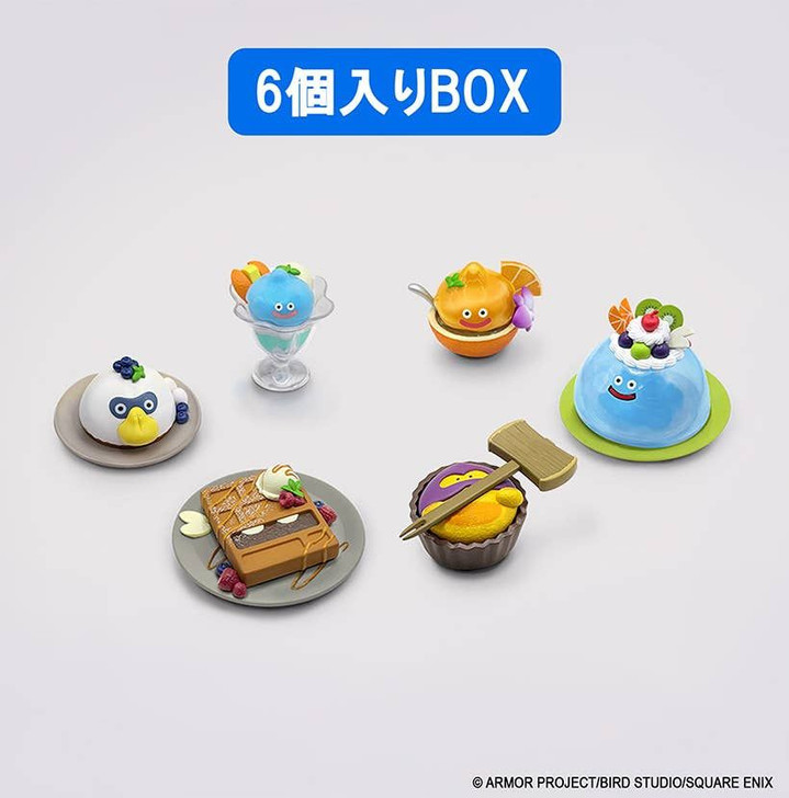 Square Enix Dragon Quest Miniature Sweets Figure Collection Slime Cafe 1Box 6pcs (FULL BOX)