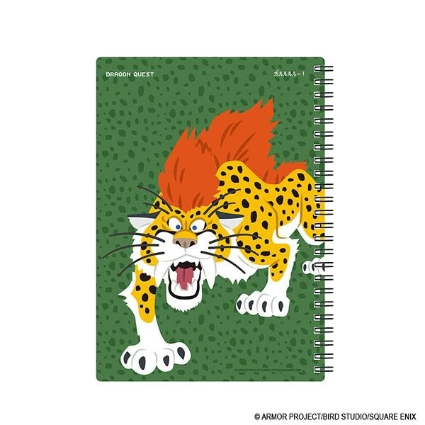 Square Enix Dragon Quest Stationery Shop A5 Ring Notebook - Baby Panther