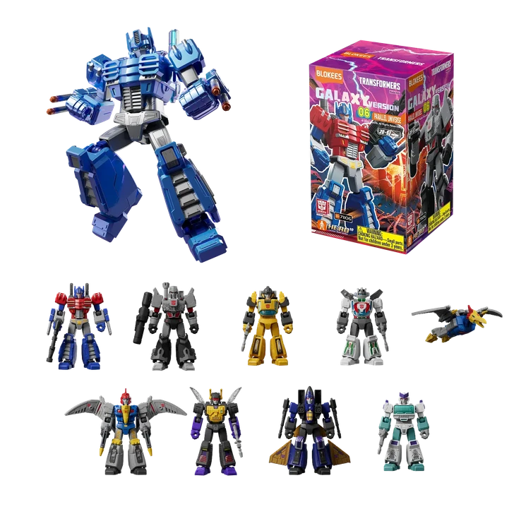 Blokees Transformers GV06 Parallel Universe 71106 1Box 9pcs (FULL BOX)