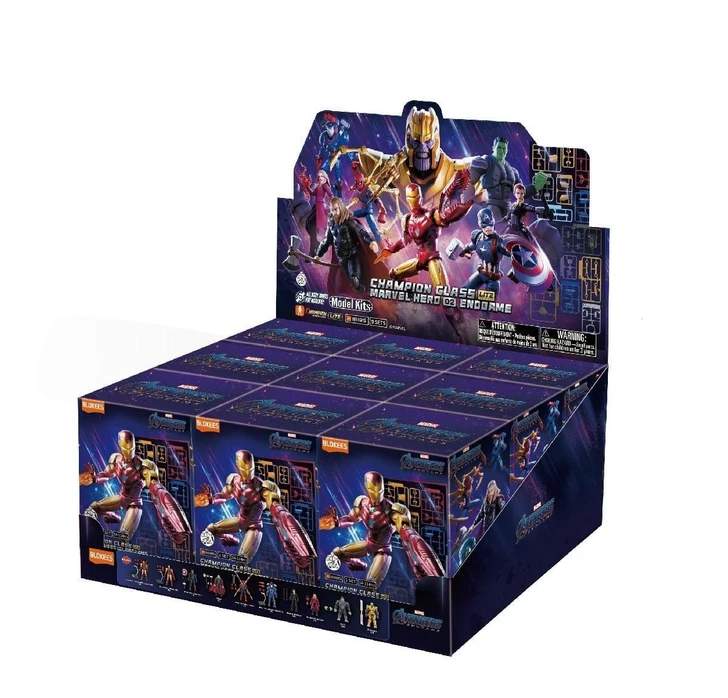 Blokees Marvel Hero Champion Class Lite 02 81185 1Box 9pcs (FULL BOX)