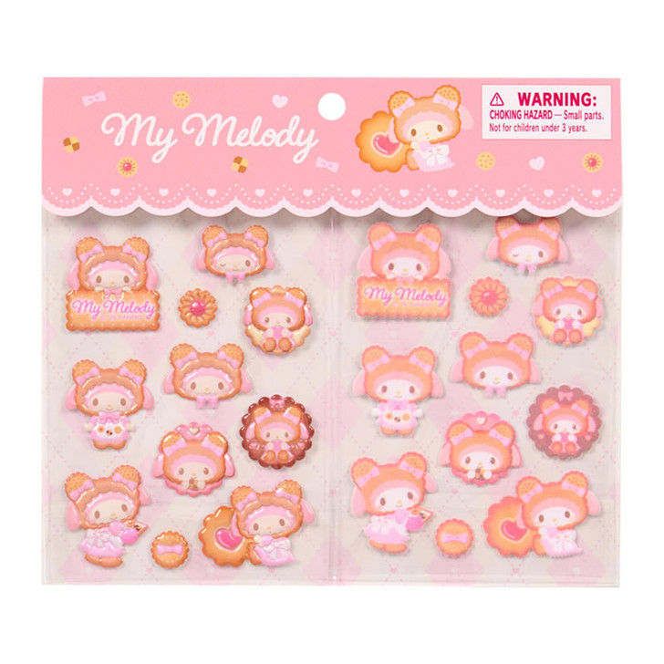 Sanrio Sticker Set My Melody Cookie Fluffy Bear 946303
