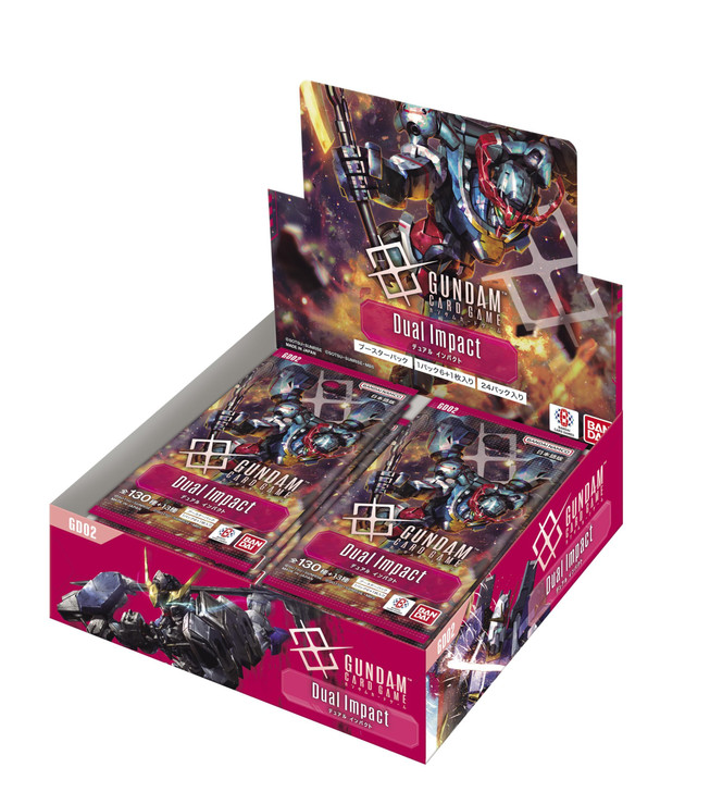 Bandai Gundam Card Game Dual Impact Booster Pack Box 24 Packs