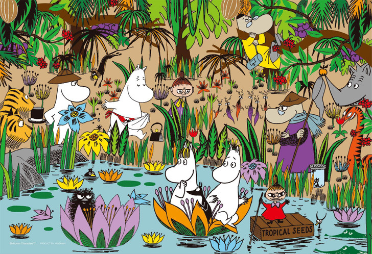 Jigsaw Puzzle Jungle Moomin Valley (1000 Pieces)
