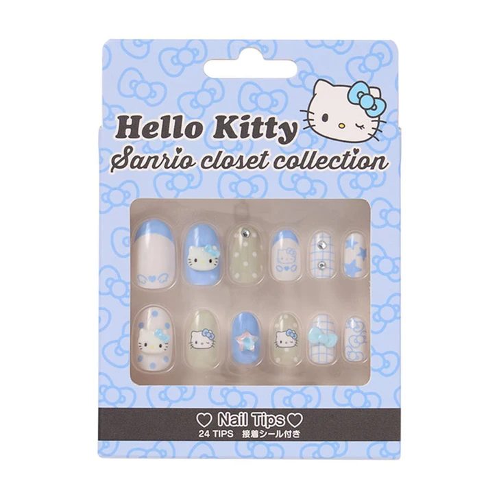 Sanrio Hello Kitty Nail Tips Angel Core Closet Collection 697044