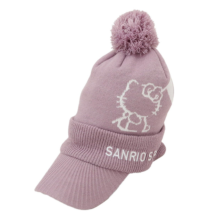 Sanrio Other Sports Knit Cap With Brim Hello Kitty Pink Golf 524301