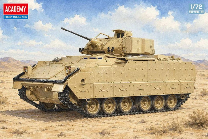 ACADEMY 1/72 Scale M2A2 Bradley Plastic Model
