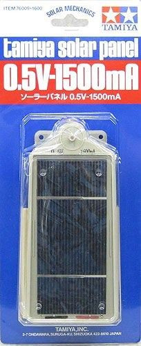 Tamiya 76009 Solar Panel 0.5V-1500mA (4950344760091)