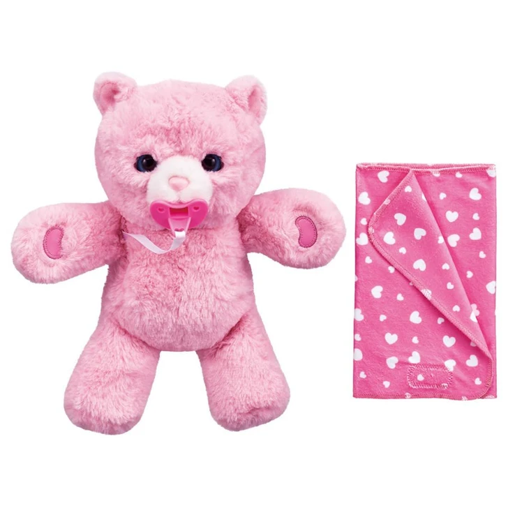 Takara Tomy Hug Me Nerun And Friends Sleepy Nerun Pink Bear