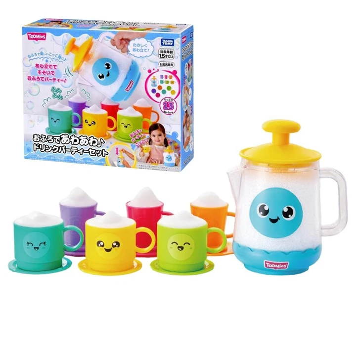 Takara Tomy Foamy Bath Drink Party Set