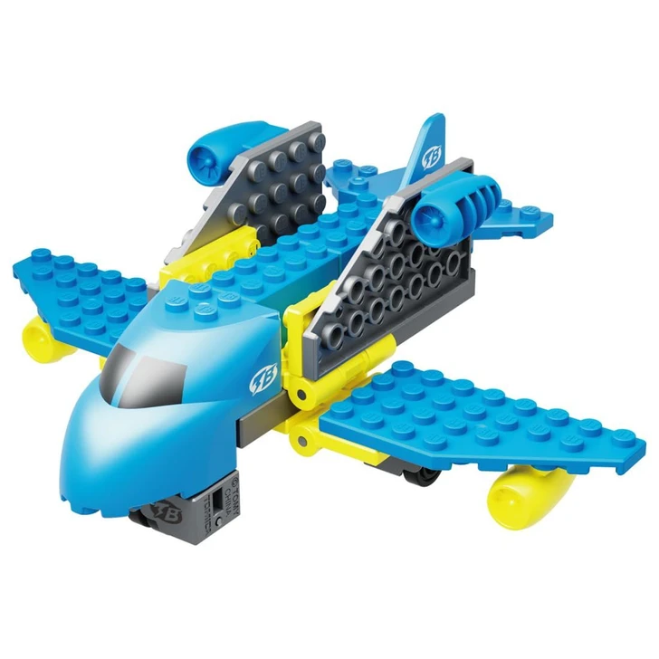 Takara Tomy Tomica Plarail Blocks Freestyle Airplane Set