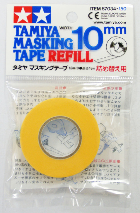 Tamiya 87034 Masking Tape Refill 10mm width (18m) (4950344870349)