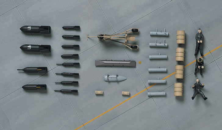 Hasegawa X48-9 LUFTWAFFE PILOT FIGURES W.W. II 1/48 scale kit (4967834361096)