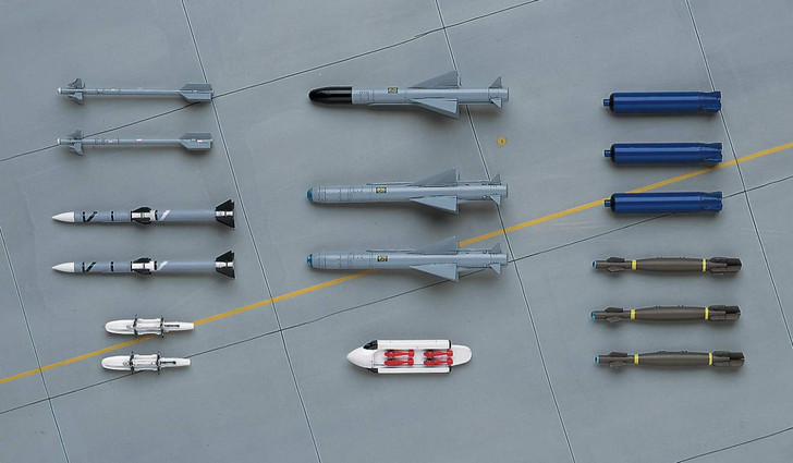 Hasegawa X48-10 J.A.S.D.F. WEAPONS SET A 1/48 Scale Kit (4967834361102)