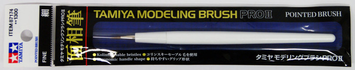 Tamiya 87174 Modeling Pointed Brush PRO II Fine (4950344871742)