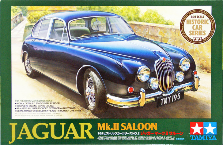 Tamiya 89653 Jaguar Mk.II Saloon 1/24 Scale Kit