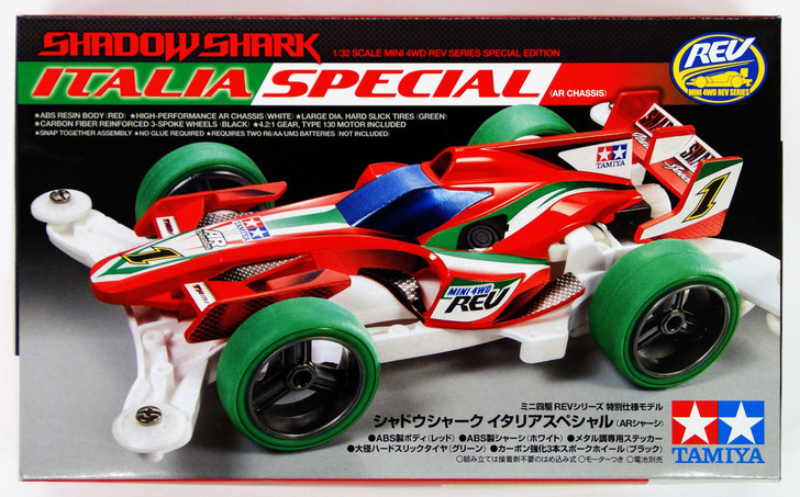 Tamiya 95224 Mini 4WD Shadow Shark Italia Special (AR