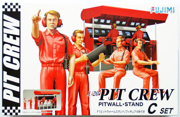 Fujimi GT25 113326 Garage & Tool Series Pit Crew Set C 1/20 scale