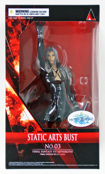 Square Enix Static Arts Bust Final Fantasy VII Sephiroth Bust Figure