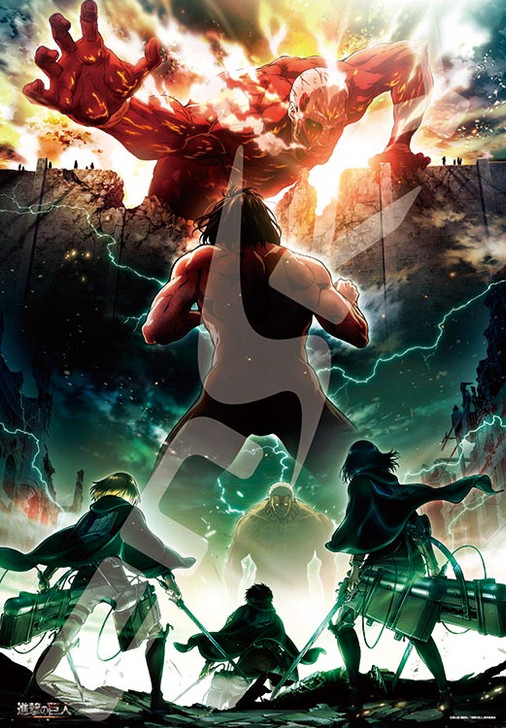 Ensky Jigsaw Puzzle 1000T-39 Japanese Anime Attack on Titan (1000 Pieces) (4970381194369)