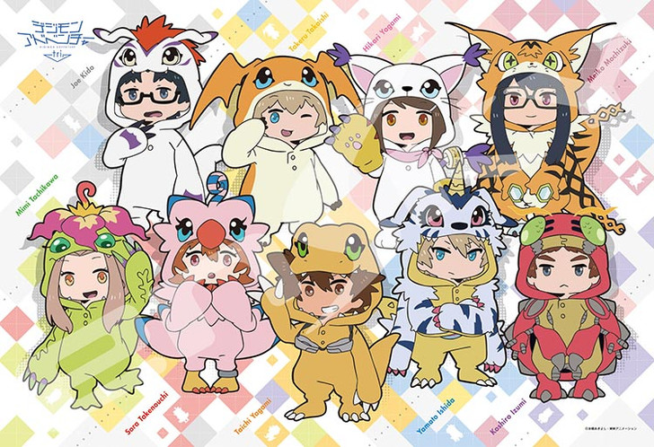 Ensky Jigsaw Puzzle 300-1175 Digital Monsters Digimon Adventure (300 Pieces) (4970381194536)
