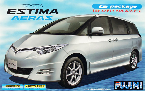 Fujimi ID-126 Toyota Estima Aeras G Package 1/24 Scale Kit (4968728036854)